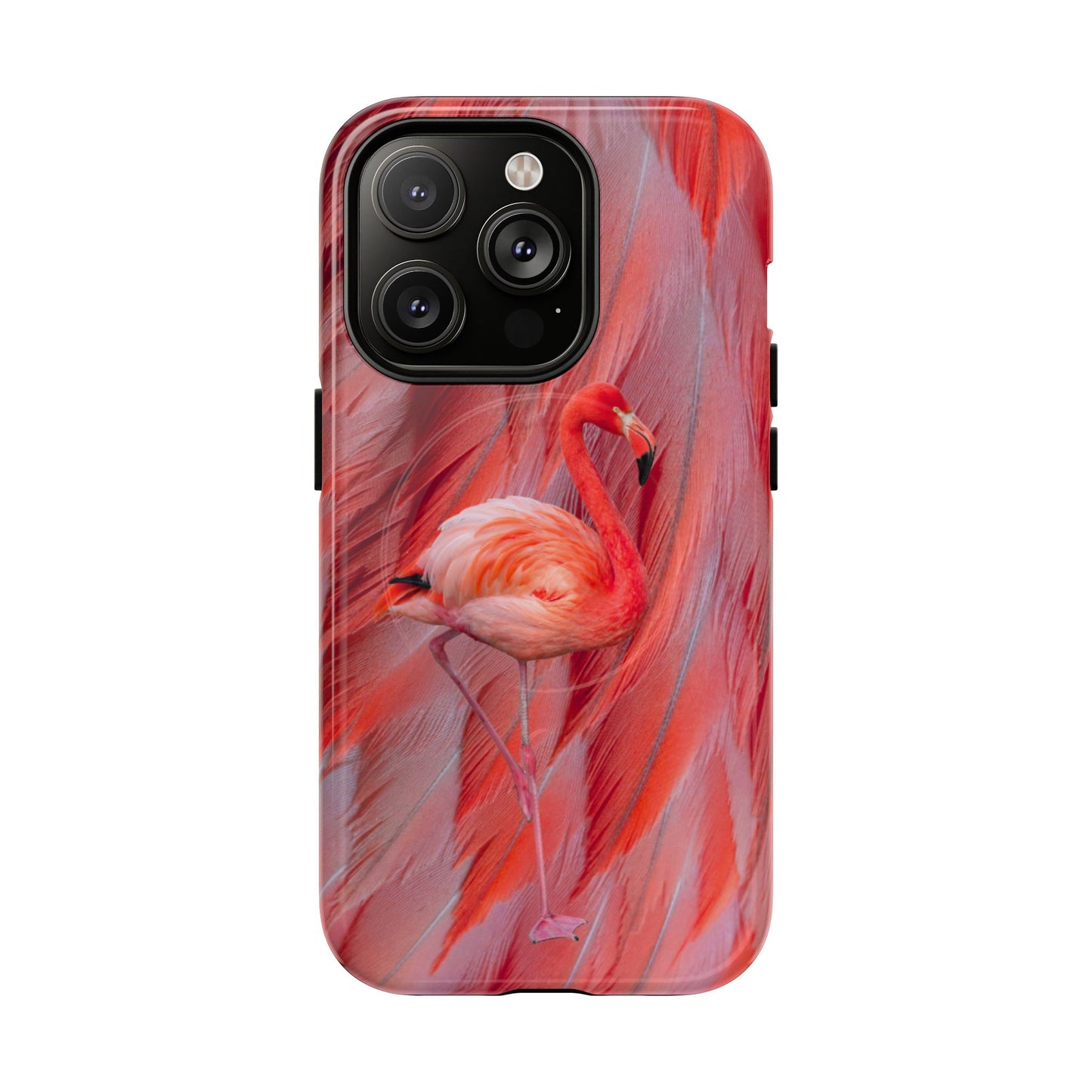 Protective Magnetic Phone Case – Scarlet Plume