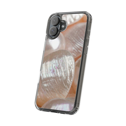 Clear Phone Case – Blush Pearl