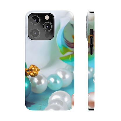 Slim Phone Case – Mermaid's Pearl
