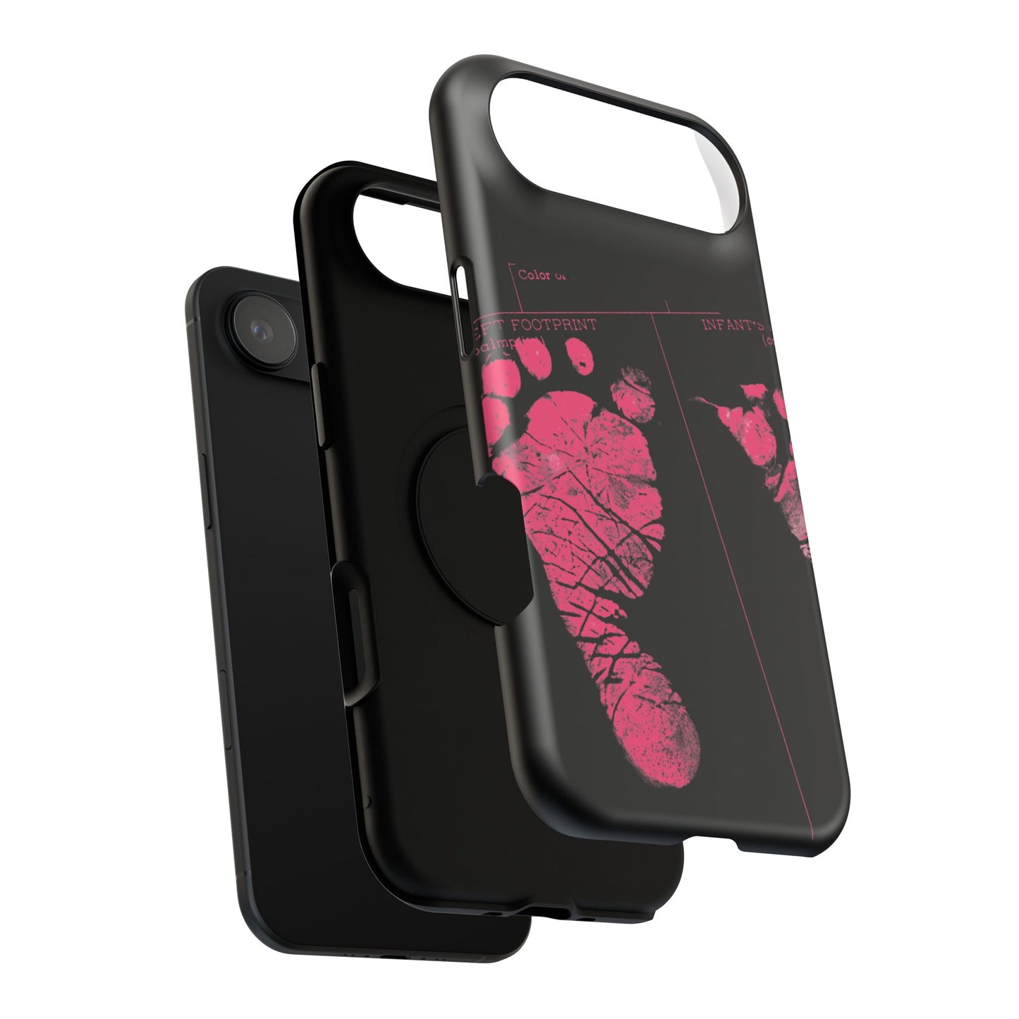 Wireless-Charging Compatible Case – Mom’s Little Pink Footprints
