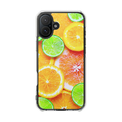 Clear Magnetic Phone Case – Sunkissed Citrus