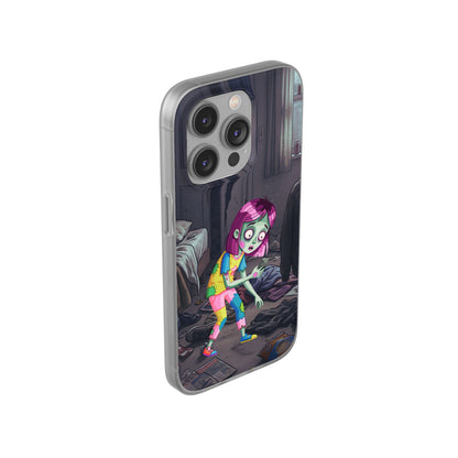 Zombie Girl Phone Case — Cute Creepy Cartoon Phone Cover
