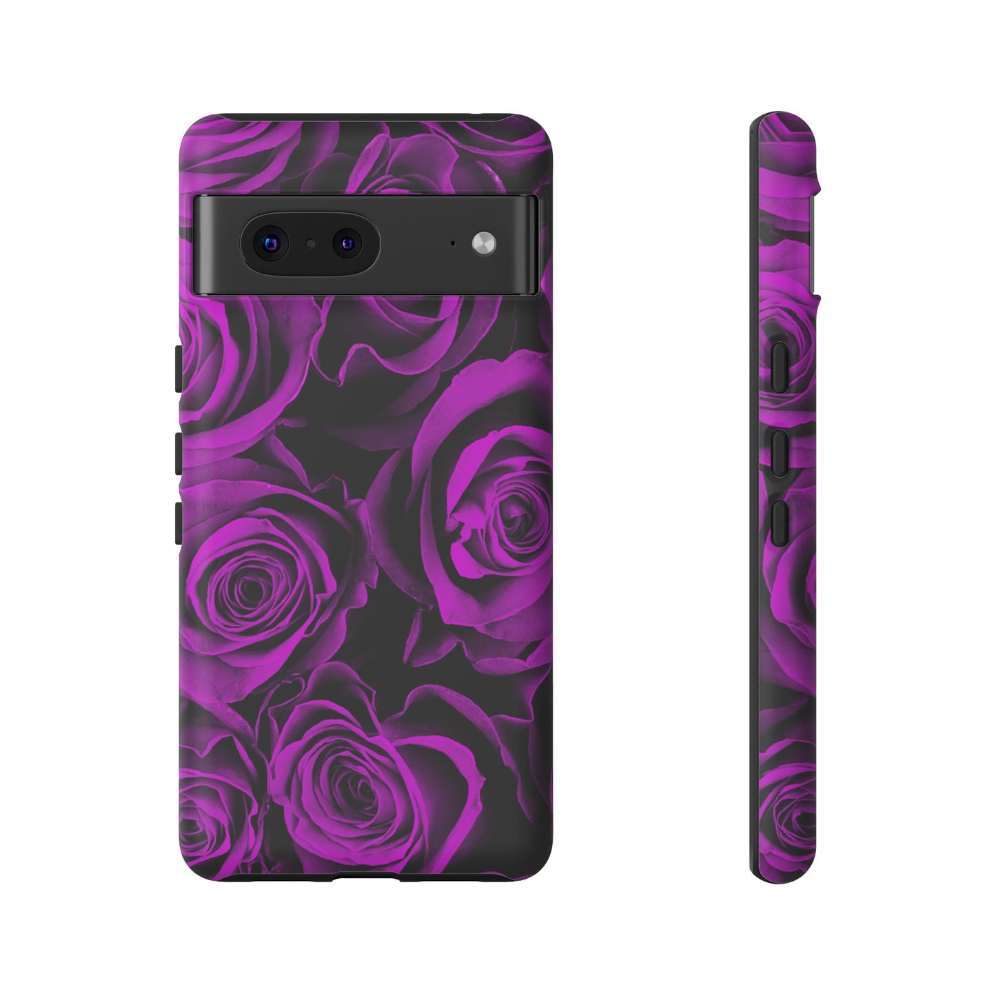 Protective Phone Case – Amethyst Roses