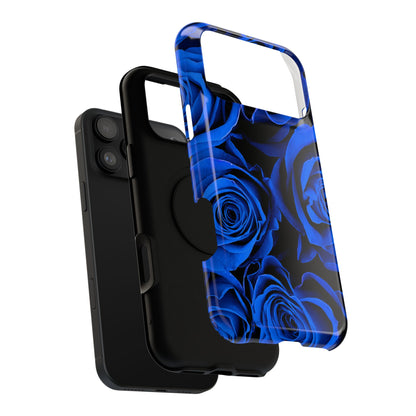 Impact-Resistant Phone Case – Midnight Bloom
