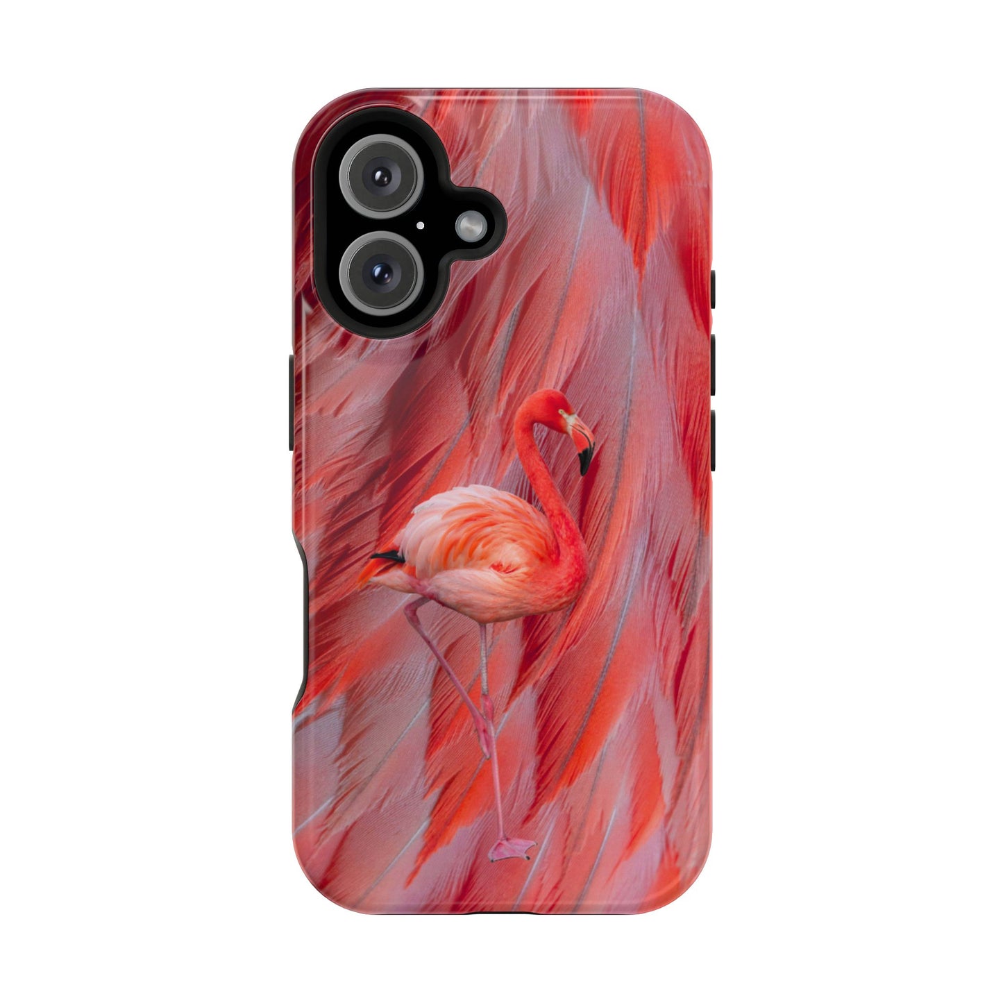 Impact-Resistant Phone Case – Scarlet Plume