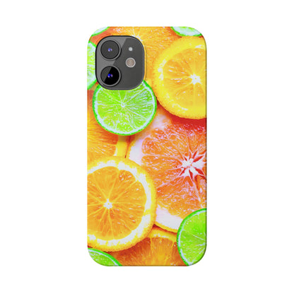Slim Phone Case – Sunkissed Citrus