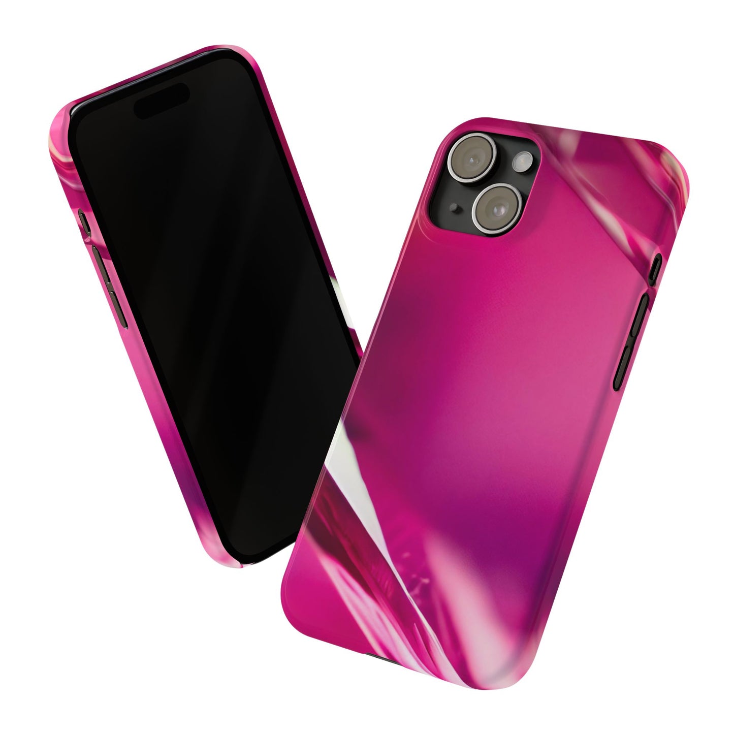 Slim Phone Case – Magenta Motion