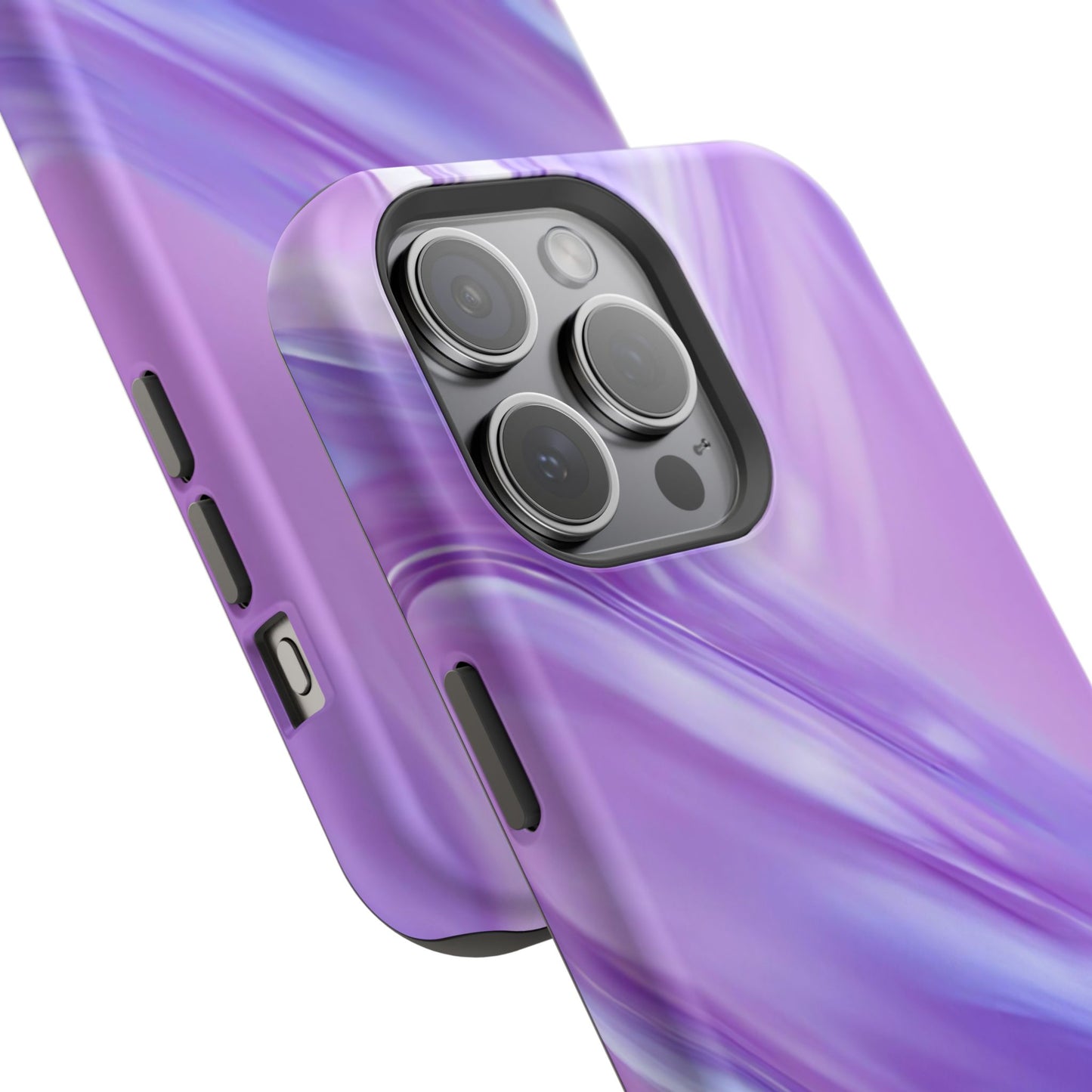 Wireless-Charging Compatible Case – Lavender Wave