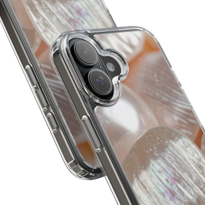 Clear Phone Case – Blush Pearl