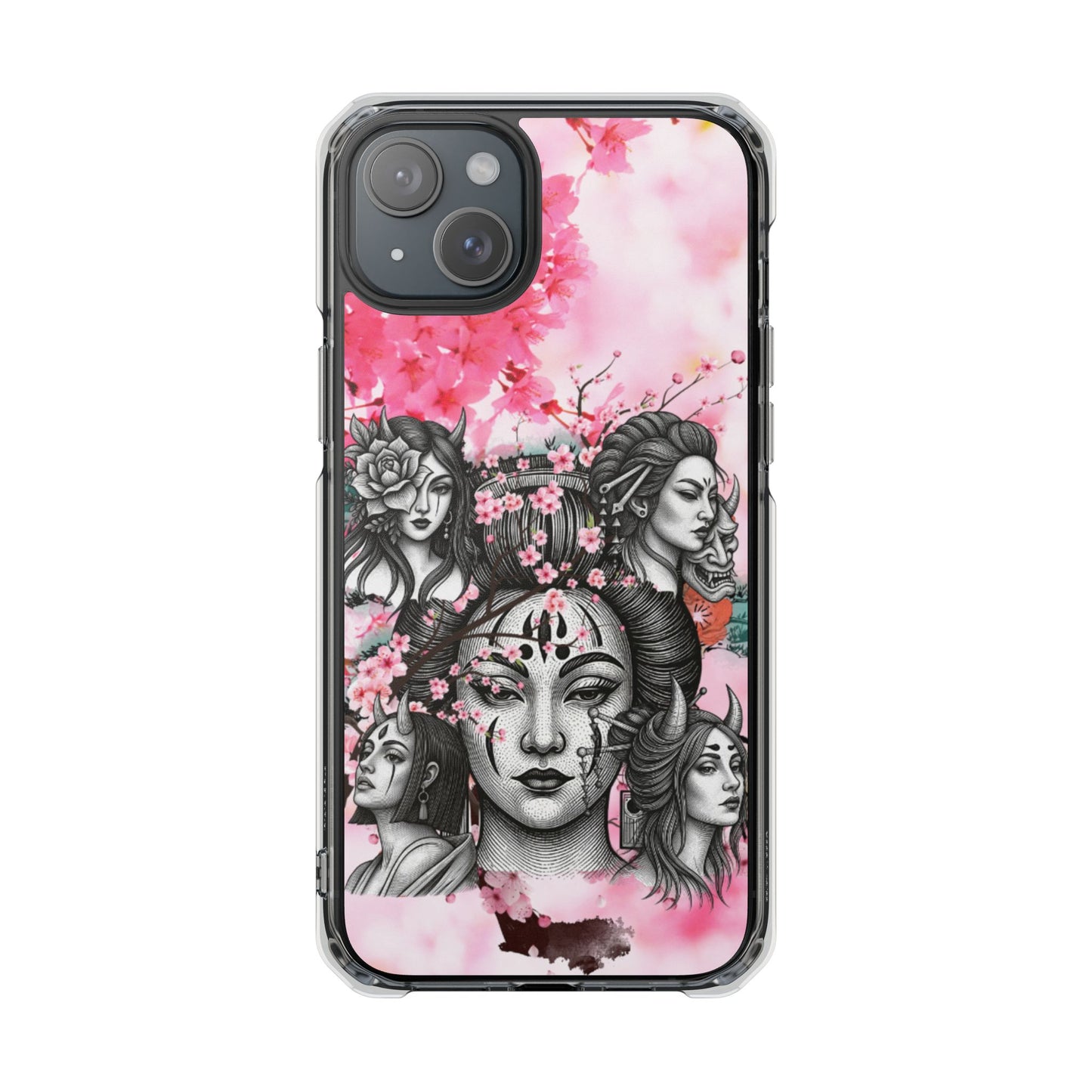 Clear Magnetic Phone Case – Blossom & Thorn