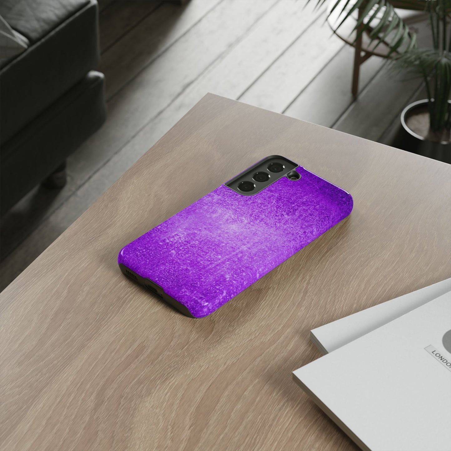 Protective Phone Case – Violet Voltage