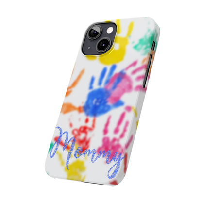 Slim Phone Case – Handprint Memories