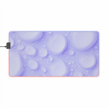 Gaming LED Desk Mat – Lilac Dew