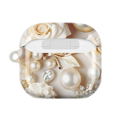 Earbud Case Cover – Ivory Opulence