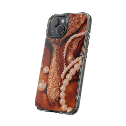 Clear Phone Case – Bronze Vanity