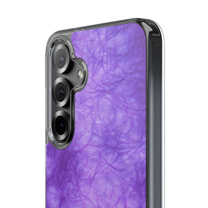 Clear Phone Case – Neon Dusk