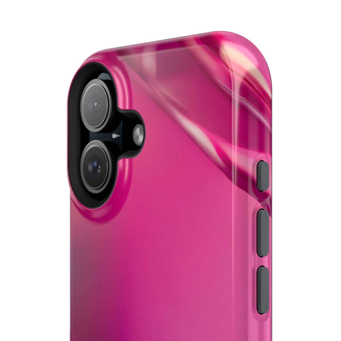 Impact-Resistant Phone Case – Magenta Motion