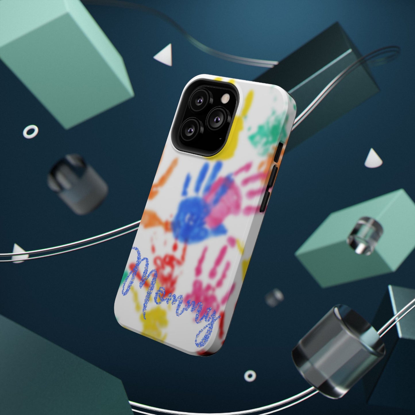 Impact-Resistant Phone Case – Handprint Memories