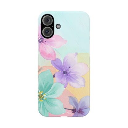 Snap Phone Case – Water Petal