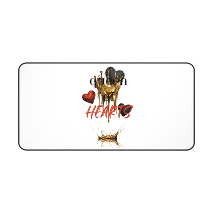 Neoprene Desk Mat – Queen of Hearts