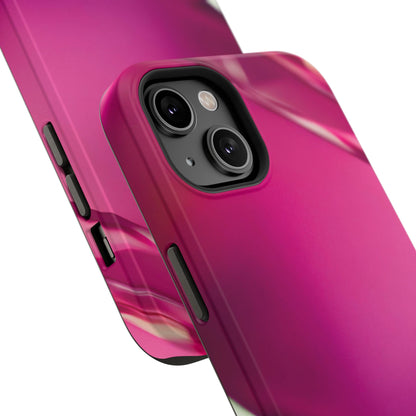 Impact-Resistant Phone Case – Magenta Motion