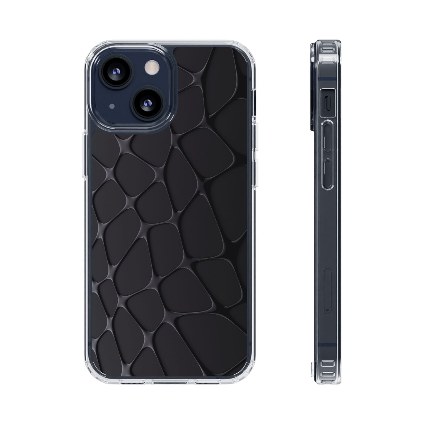 Clear Magnetic Phone Case – Night Scale