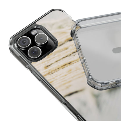 Clear Magnetic Phone Case – Woven Warmth