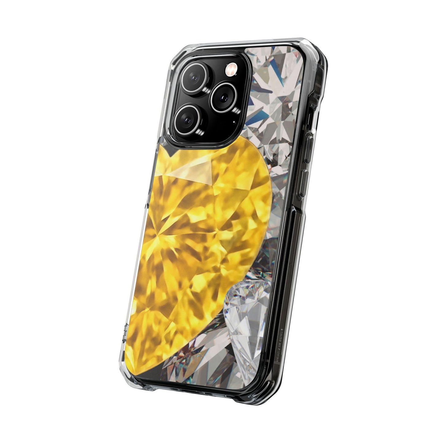 Clear Magnetic Phone Case – Heart of Gold