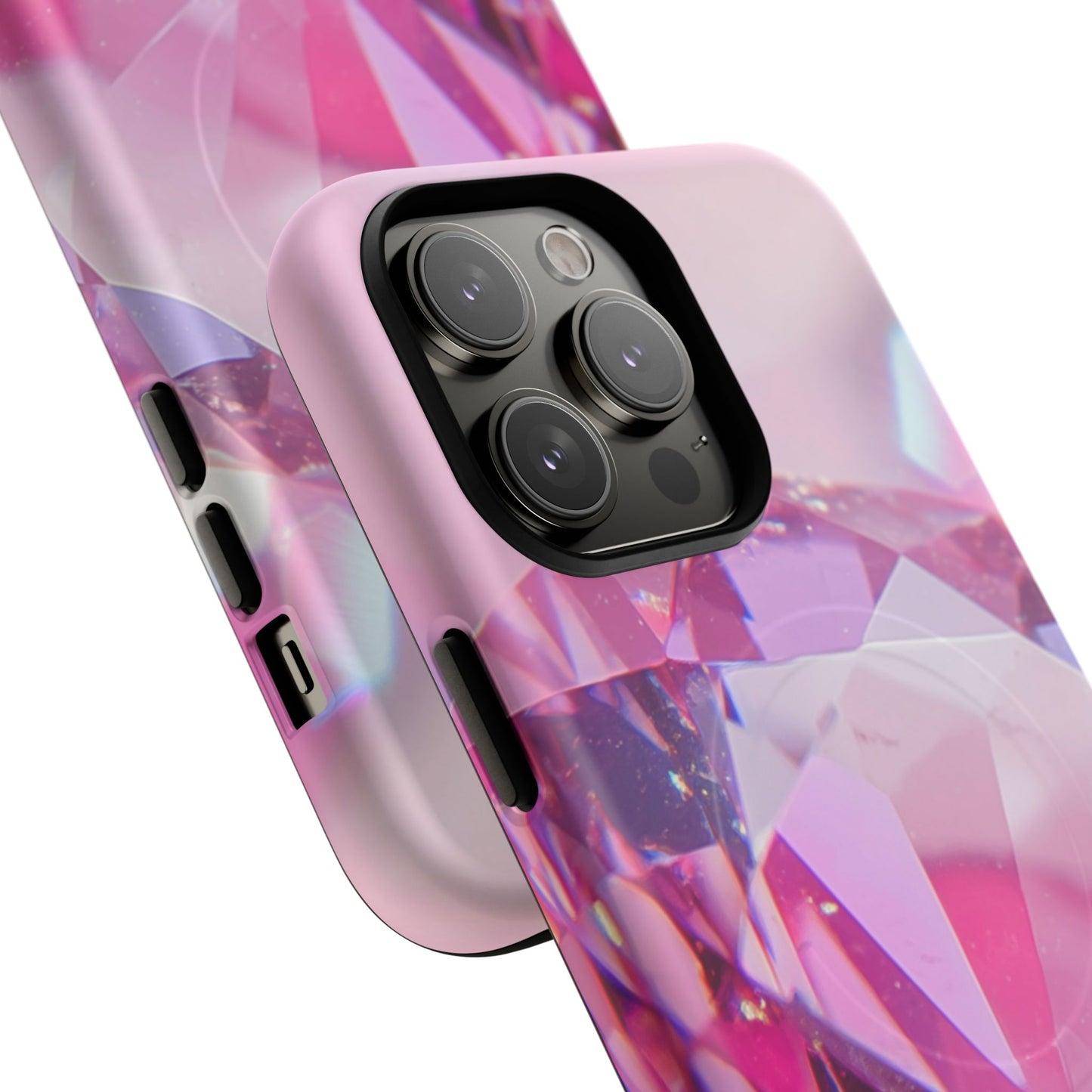 Protective Magnetic Phone Case – Pink Ice