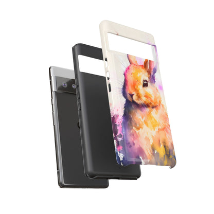 Protective Phone Case – Painted Hare
