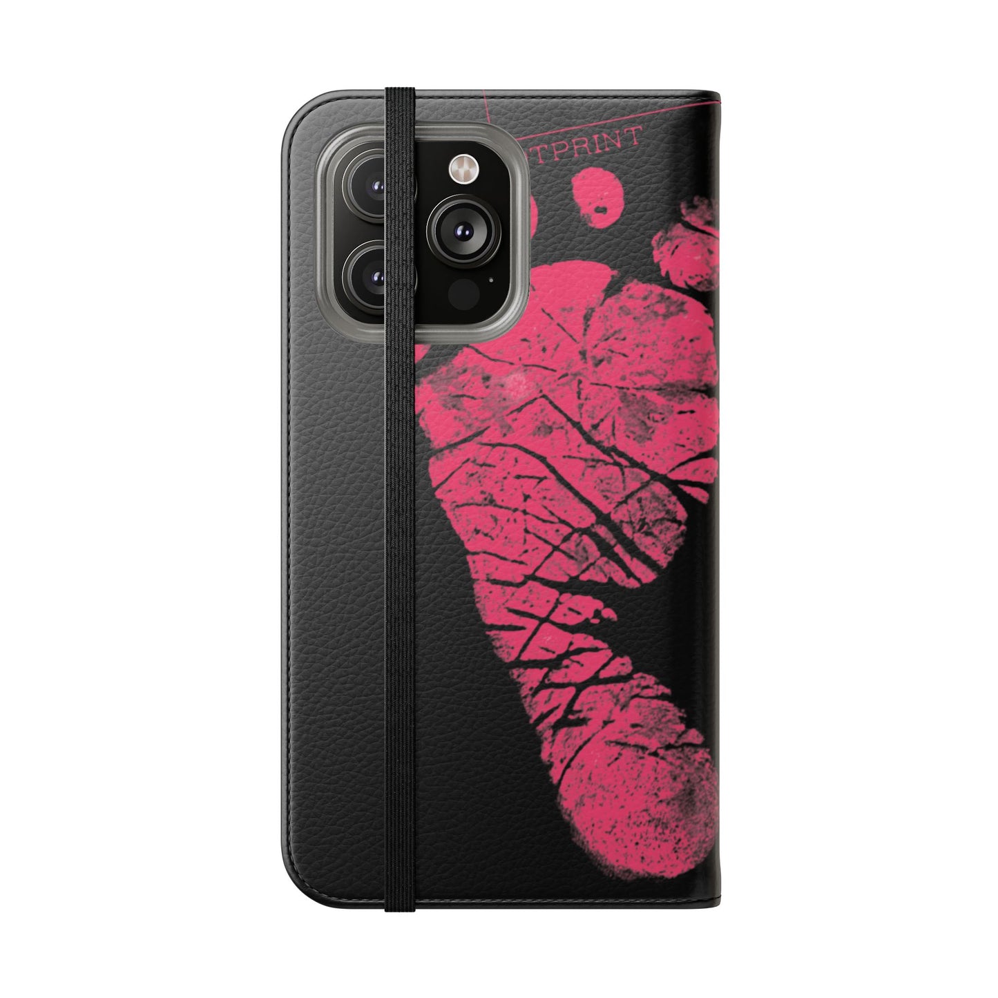 Flip Case – Mom’s Little Pink Footprints