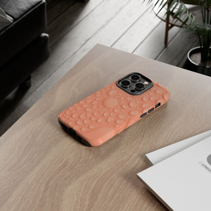 Protective Phone Case – Apricot Rain