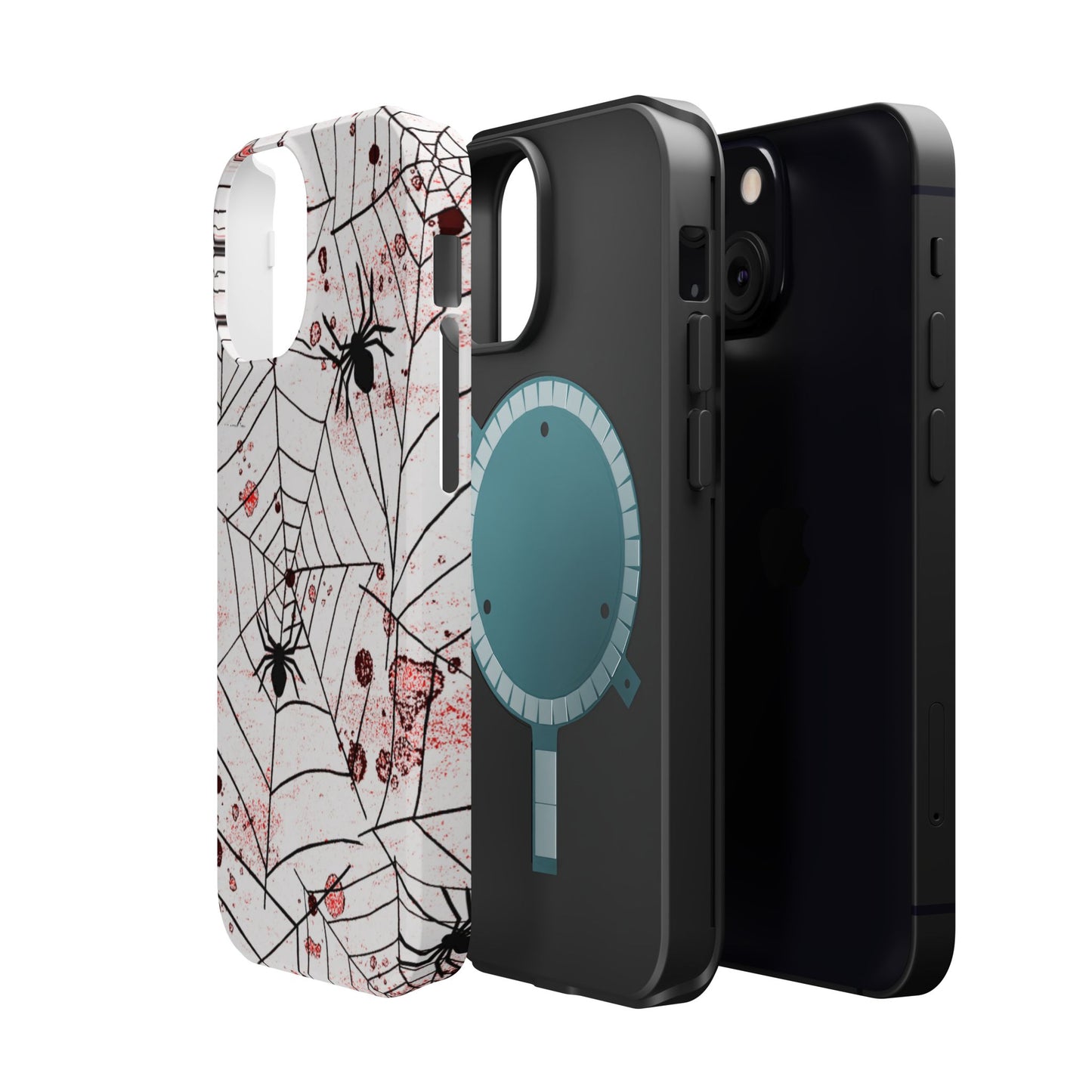 Wireless-Charging Compatible Case – Blood Web