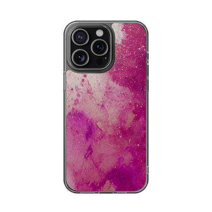 Clear Phone Case – Spilled Wine