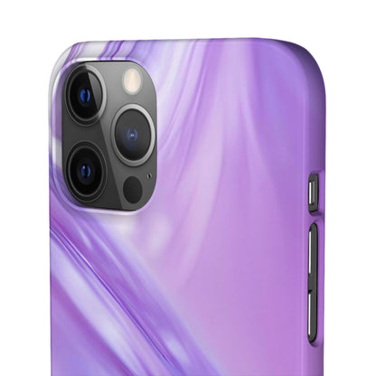 Snap Phone Case – Lavender Wave