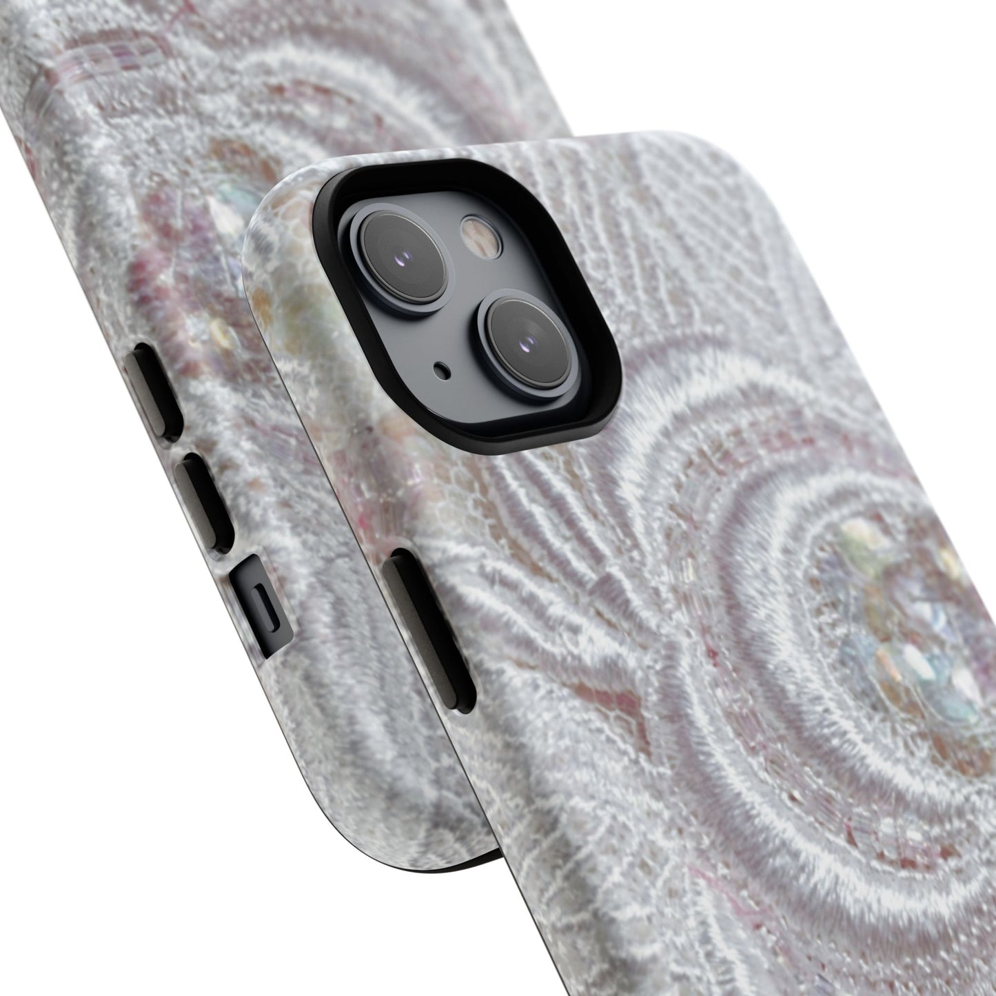 Protective Magnetic Phone Case – Lace Veil