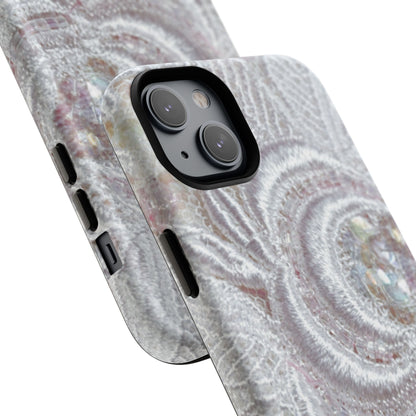 Protective Magnetic Phone Case – Lace Veil