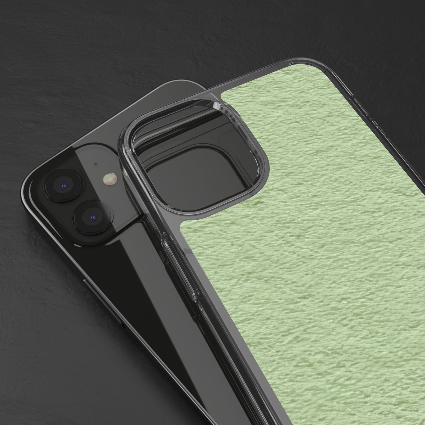 Clear Phone Case – Matcha Wash