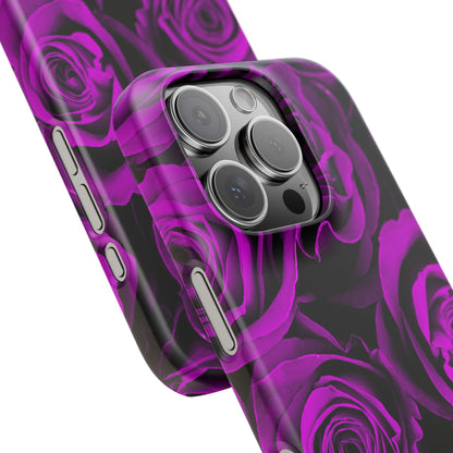 Snap Phone Case – Amethyst Roses