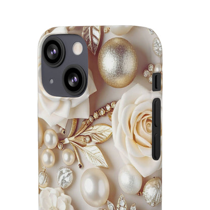 Snap Phone Case – Ivory Opulence