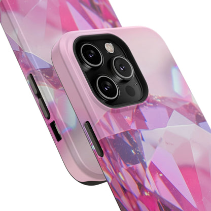 Impact-Resistant Phone Case – Pink Ice