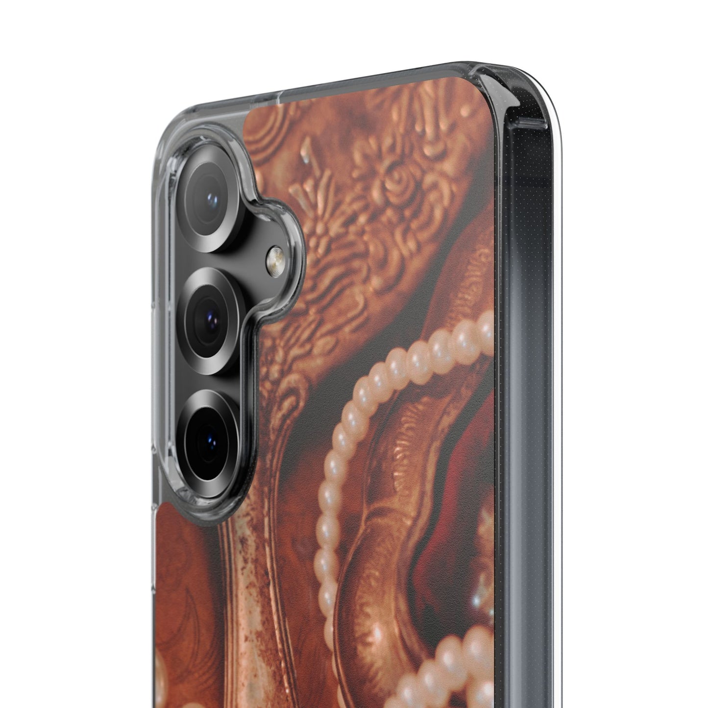 Clear Phone Case – Bronze Vanity