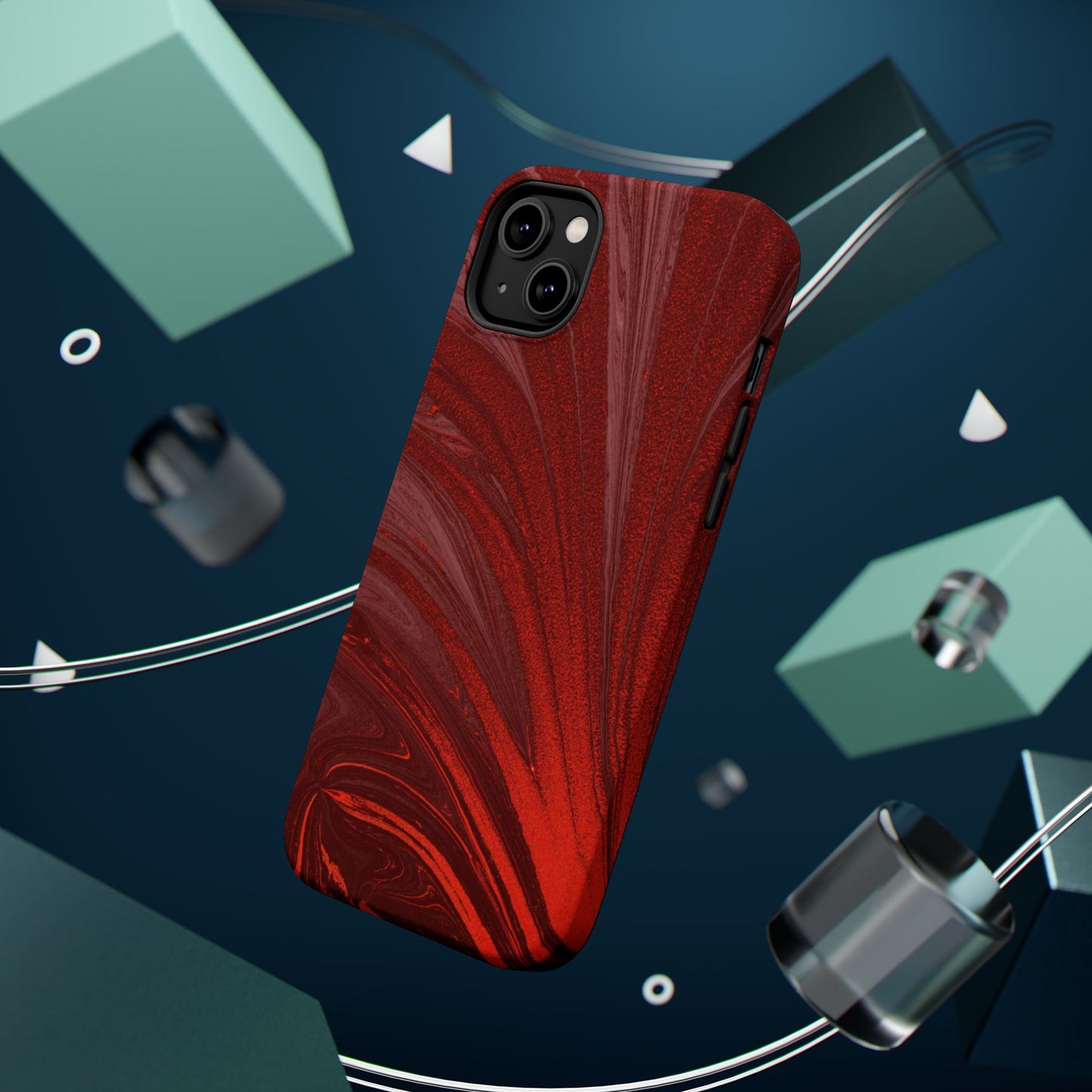 Wireless-Charging Compatible Case – Crimson Current