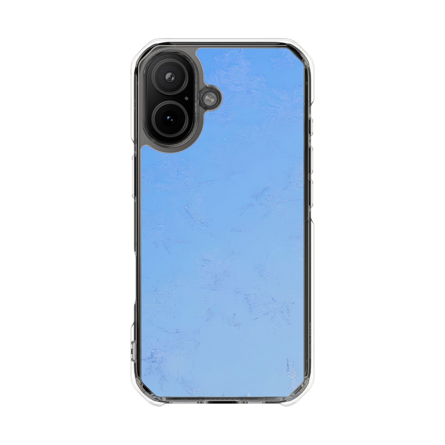 Clear Magnetic Phone Case – Azure Fade