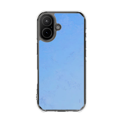 Clear Magnetic Phone Case – Azure Fade