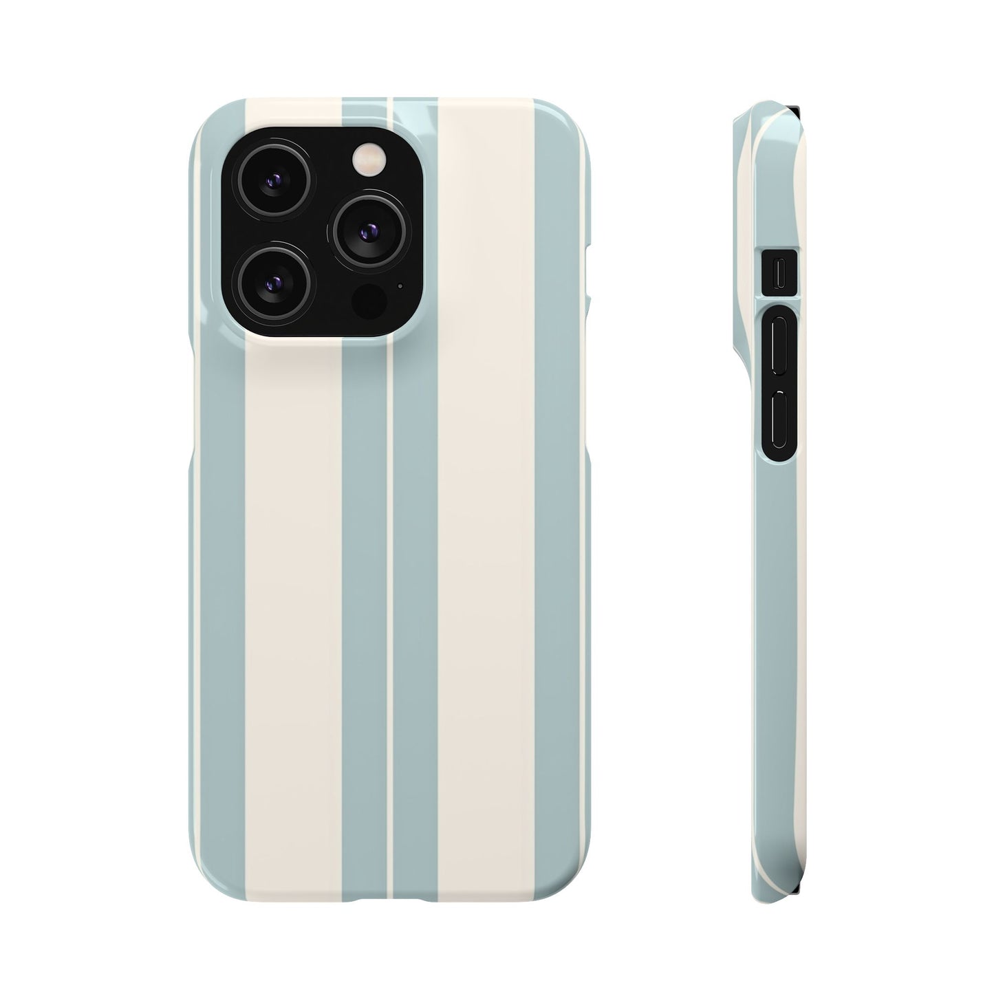Snap Phone Case – Coastal Stripe
