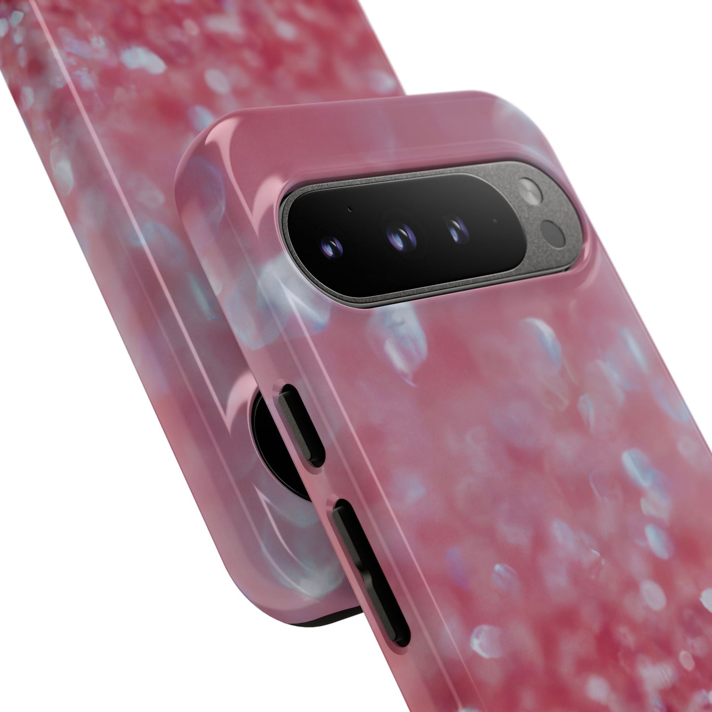 Protective Phone Case – Rosé Sparkle