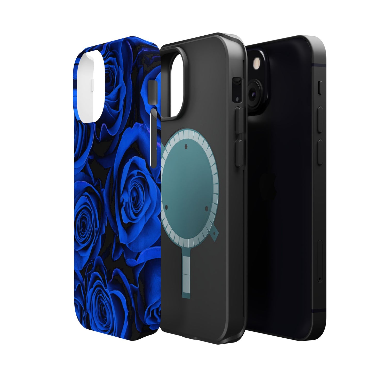 Wireless-Charging Compatible Phone Case – Midnight Bloom