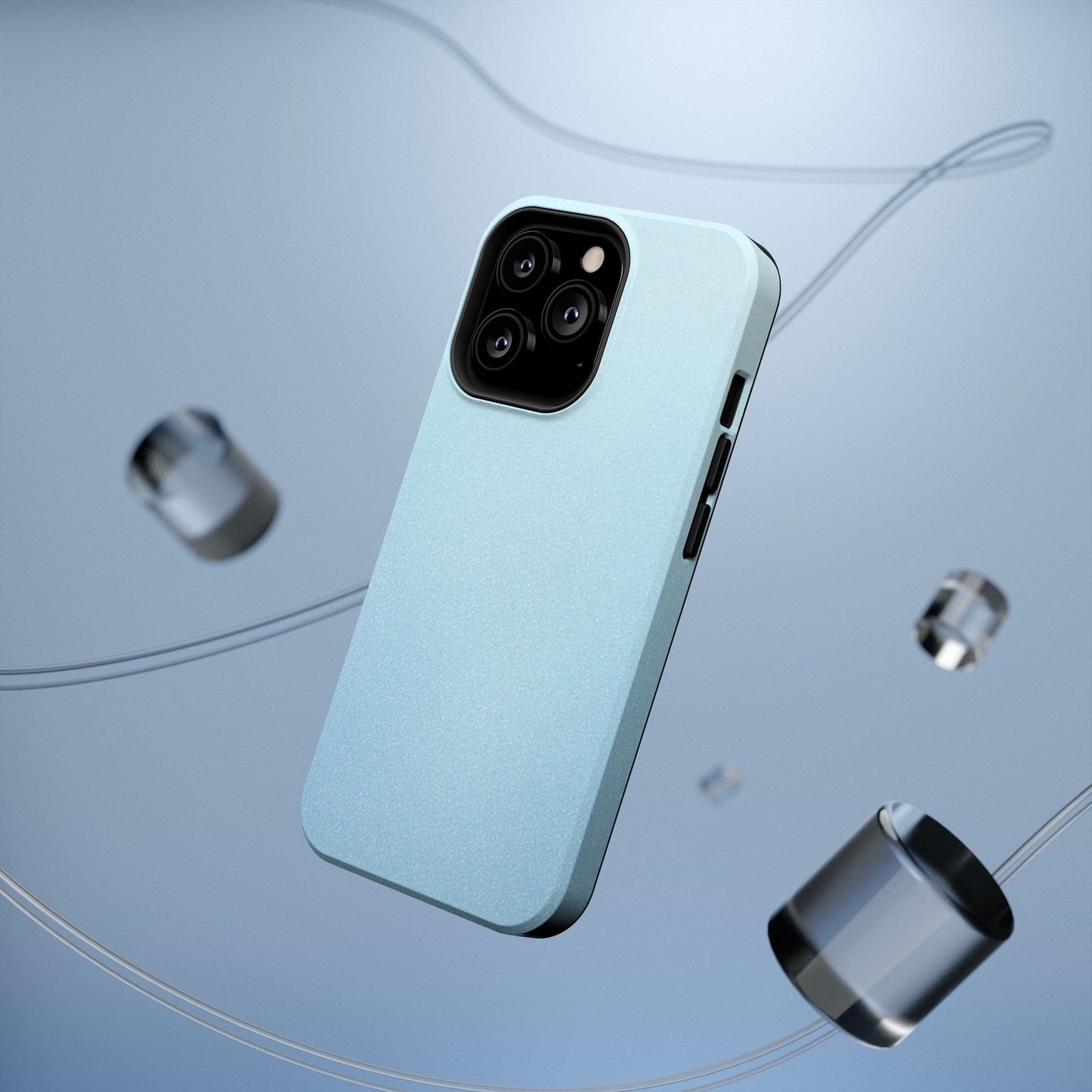 Impact-Resistant Phone Case – Blue Whisper
