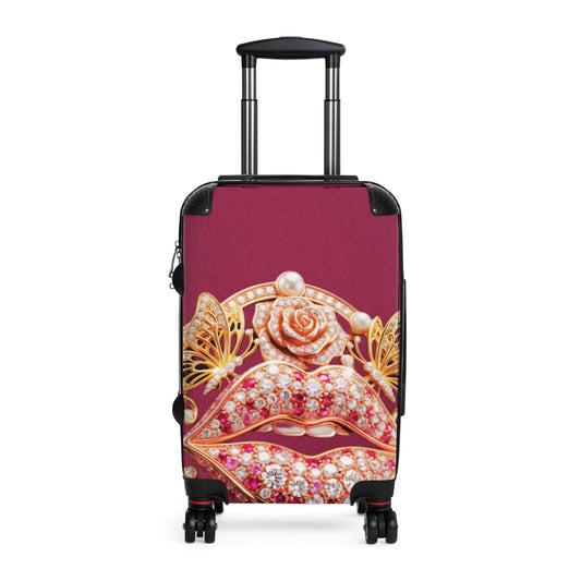 Hardshell Suitcase – Kiss of Gold